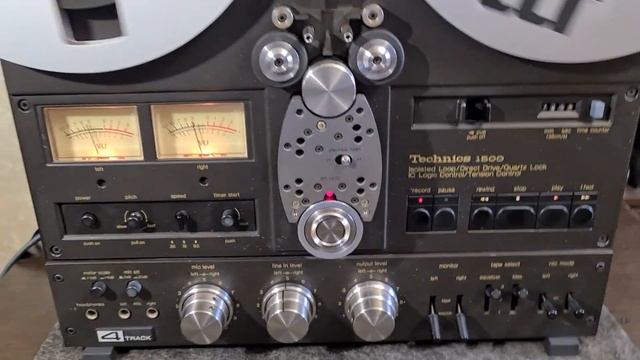 Катушечный магнитофон Technics RS 1506 смотреть онлайн