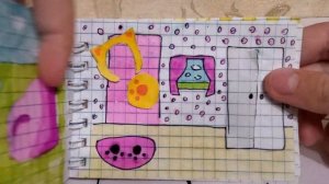 обзор бумажного домика?||для басика?||БУМАЖНЫЙ МИР?