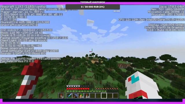 Стрим Minecraft на приватном сервере Frizon для Bedrock и Java!!!! смотреть онлайн