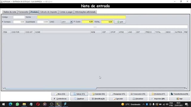 Aula 18 - Entrada de estoque (completo) смотреть онлайн