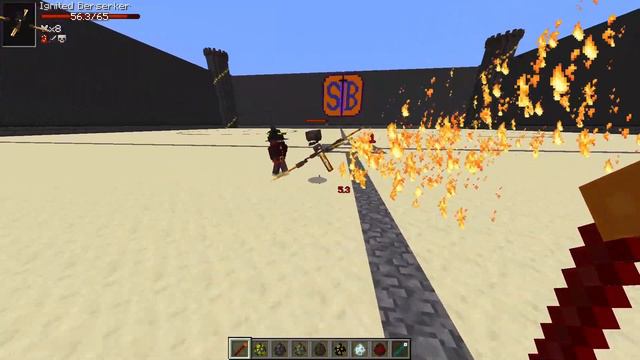 Ignited Berserker Vs Iron's Spells And Spellbooks