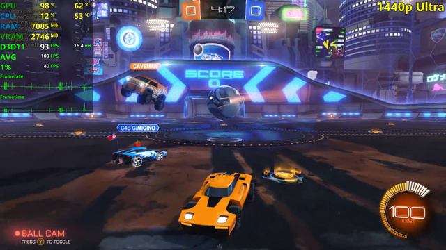 GTX 1650 | Rocket League - 1080p, 1440p, 4K - Ultra смотреть онлайн