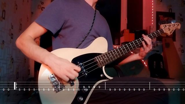 Как играть ЩЕНКИ - День отца  кавер  табы для баса  Разбор на бас-гитаре