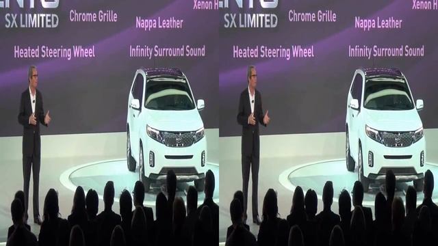 The KIA press conference at the 2012 Los Angeles Auto Show in 3D смотреть онлайн