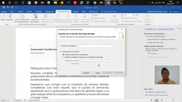 Cartas personalizadas con Word y SQL Server 2014 смотреть онлайн