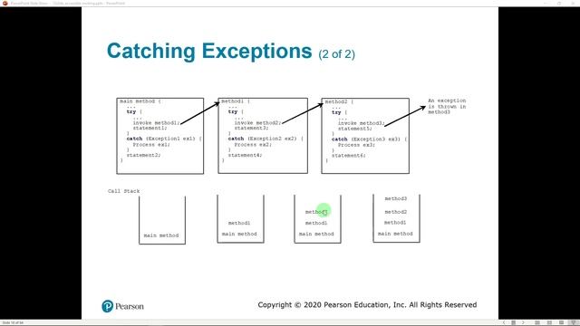 Java Exceptions - Declaring Throwing Catching смотреть онлайн
