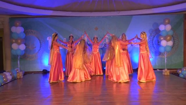 Azerbaijani dance Incelik. Dancing group Habibi. solo Ekaterina Yagiyaeva Азербайджанский танец смотреть онлайн
