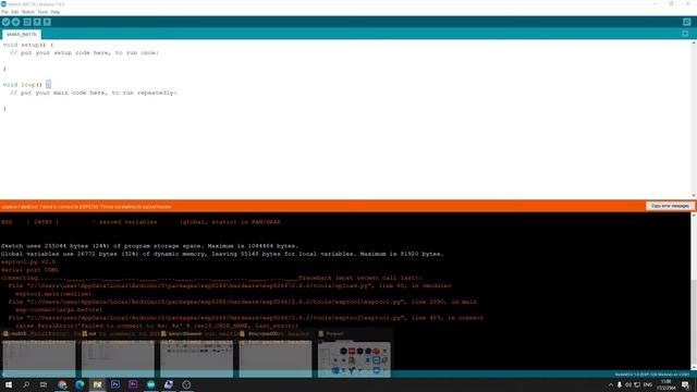 แก้ไขปัญหา error เชื่อมต่อ หาพอร์ตไม่เจอ Arduino + NodeMCU смотреть онлайн