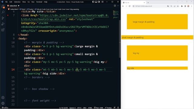 เรียน Bootstrap 5 Utility Classes #4 смотреть онлайн