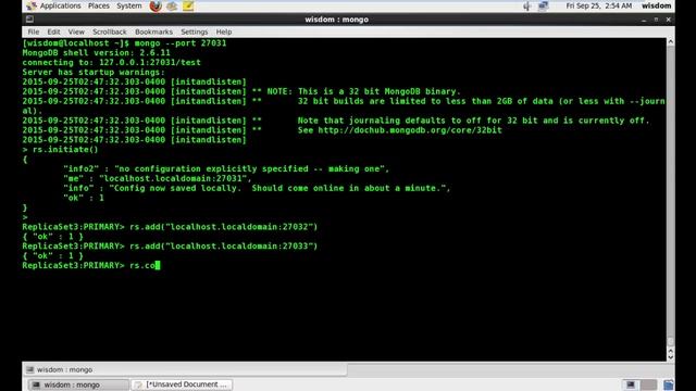 MongoDB Sharding смотреть онлайн