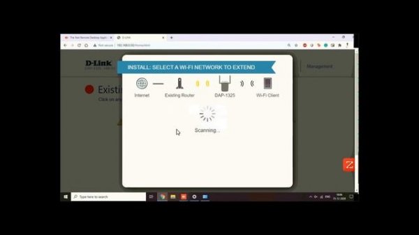 D Link DAP 1325 Wi Fi Range Extender initial setup | D-Link WiFi Range Extender | D-Link