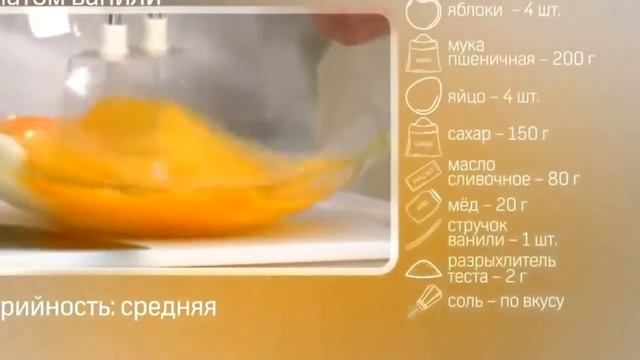 Шарлотка с яблоками в духовке смотреть онлайн