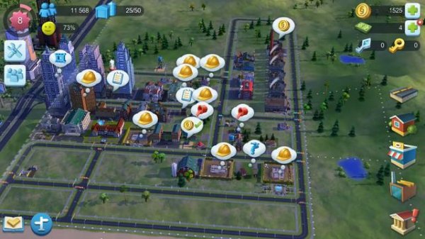 Играю в SIMCITY BUILDIT