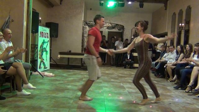 Шоу номер Галя и Максим на Dame Salsa 2019 (Пенза) смотреть онлайн