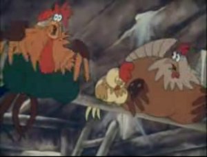 На заре во дворе