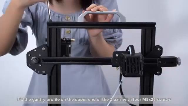 Voxelab Aquila X2 Upgraded 3D Printer with Removable Carborundum Glass Platform, Fully Open Source смотреть онлайн