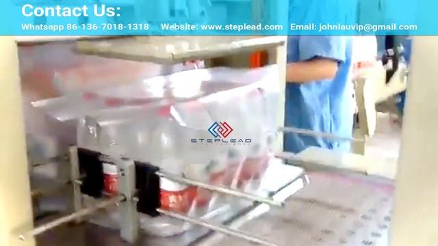 PE Film Shrink Sleeve Packing Machine , automatic Steam Bottle Shrink Wrapping Machine - 2019 смотреть онлайн