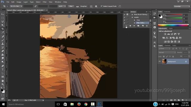 Introduction to Actions and Batch Processing | Adobe Photoshop Tutorial смотреть онлайн