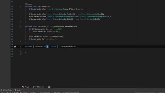 Паттерн состояния / поведения в C# в Unity. Рассказываю на примерах, как пользоваться смотреть онлайн