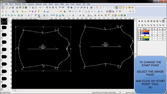 Re-nest Separated Grading Sizes | CAD Pattern Making Tutorial | TUKAtip - TUKAdesign (2013) смотреть онлайн