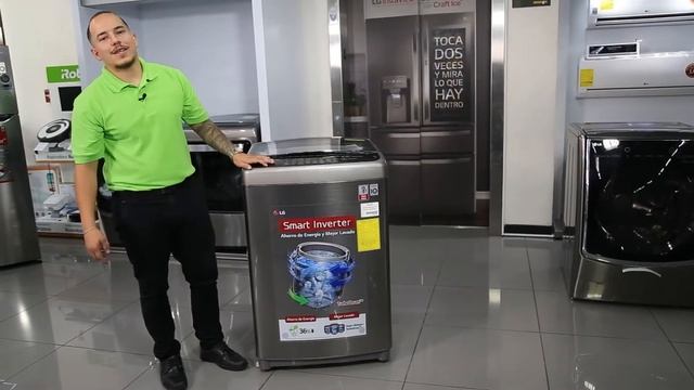 Lavadora Automática LG 19KG WT19VSB | Características смотреть онлайн