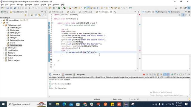 Day 11 Java switch statement Program with example смотреть онлайн