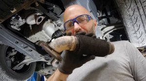 Замена гофры на опеле.