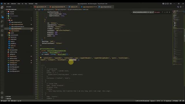 #Video-5 | Context Menu | AG Grid Options | AG-Grid Angular | #aggrid #angular #hinditutorial смотреть онлайн