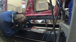 Замена порогов Chevrolet Aveo t 250