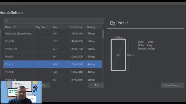 AVD на AndroidStudio. Установка виртуального Смартфона