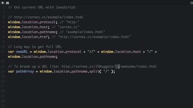 Get current URL with JavaScript (and jQuery) смотреть онлайн