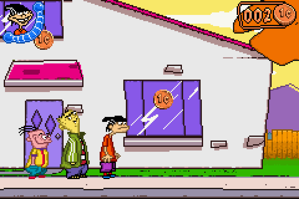 Прохождение игры Ed, Edd n Eddy Jawbreakers! Game Boy Advance смотреть онлайн