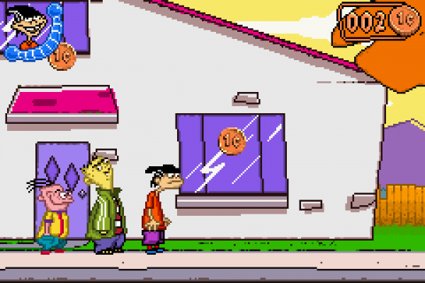 Прохождение игры  Ed, Edd n Eddy Jawbreakers! Game Boy Advance