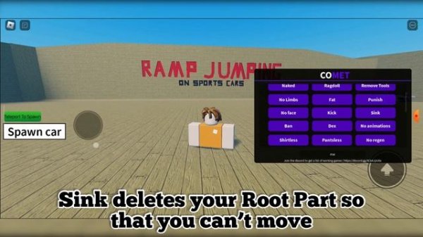 Roblox FE Script Showcase - COMET Admin GUI (Very OP!)
