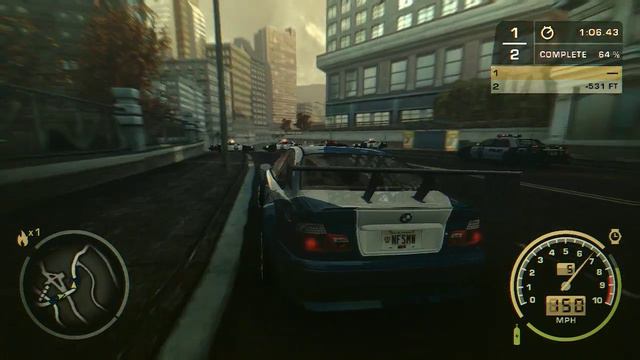 Need for Speed Most Wanted RESHADE смотреть онлайн