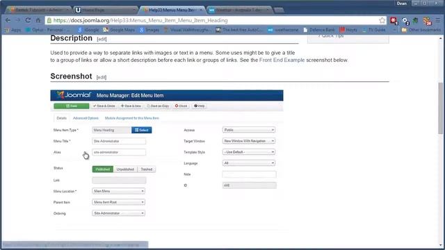 Joomla 3 Tutorials: System Links Menu Items смотреть онлайн
