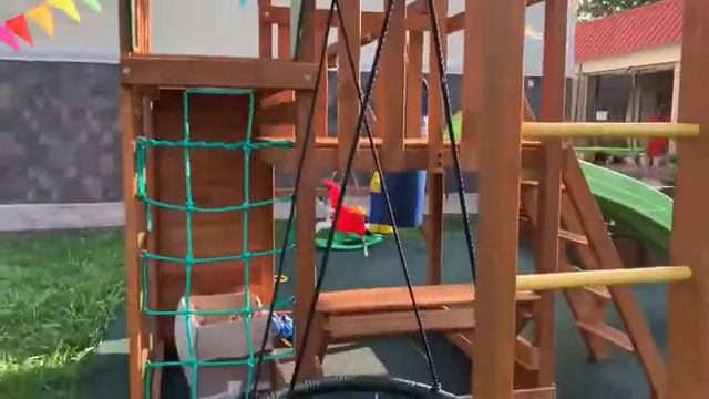 Детская площадка на дачу смотреть онлайн