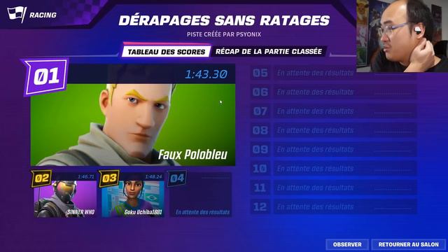 J'AI ATTEINT UN RANG INCROYABLE SUR ROCKET RACING (Fortnite) !