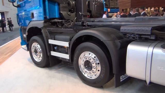 DAF CF 450 FAX 8x2 Chassis Truck (2019) Exterior and Interior смотреть онлайн