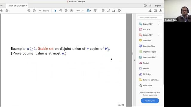 JPOC 12 - Présentation Amitabh Basu смотреть онлайн