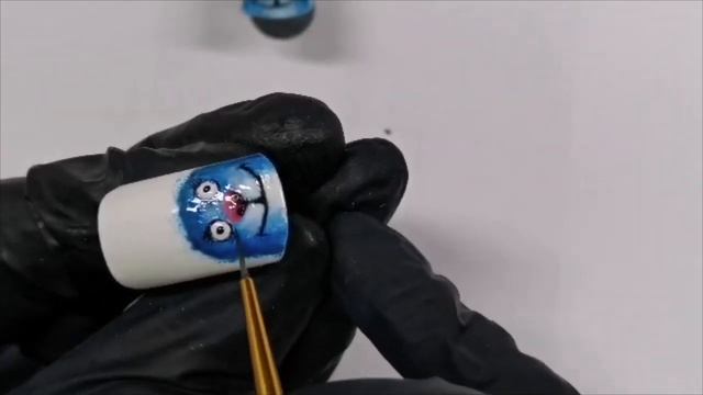 Идея для маникюра к Новому году 2020. Дизайн ногтей котика. смотреть онлайн