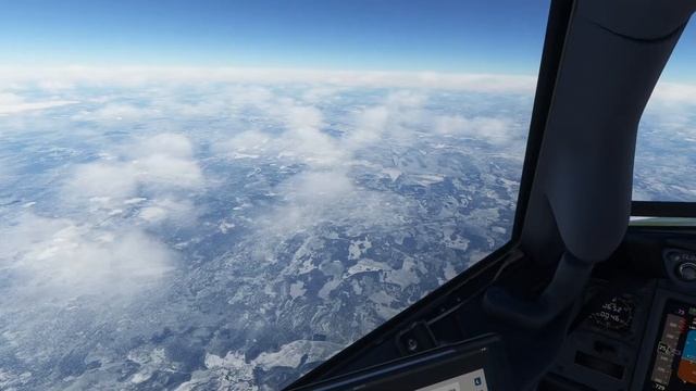 Летим с контролем в Новосибирск, Толмачево из Екатеринбурга (USSS-UNNT) | MFS 2020 | PMDG B738 смотреть онлайн