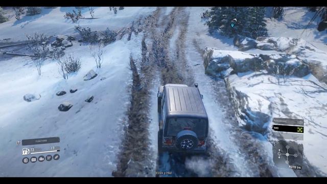 snow runner Jeep Wrangler - find upgrade смотреть онлайн