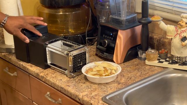 Electric French Fry Cutter, Sopito Professional French Fry Cutter Stainless Steel ? Cutter смотреть онлайн