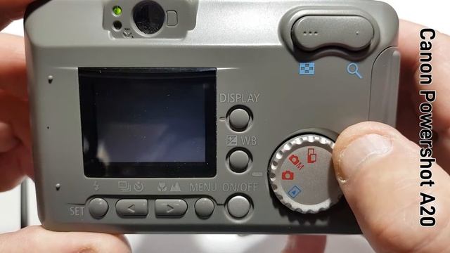 Canon Powershot A20 Digital Camera смотреть онлайн