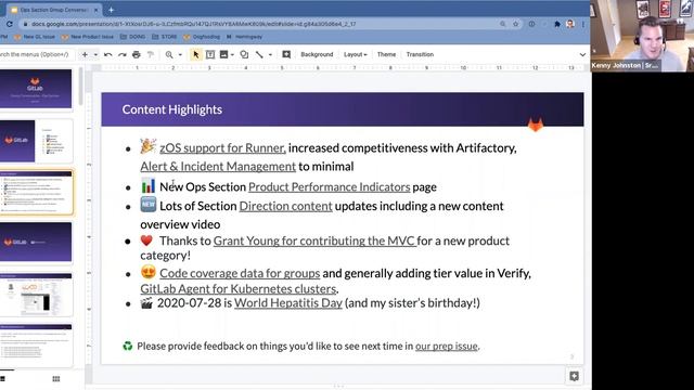 Ops Section Group Conversation - 2020-07-28 Pre-Recording смотреть онлайн