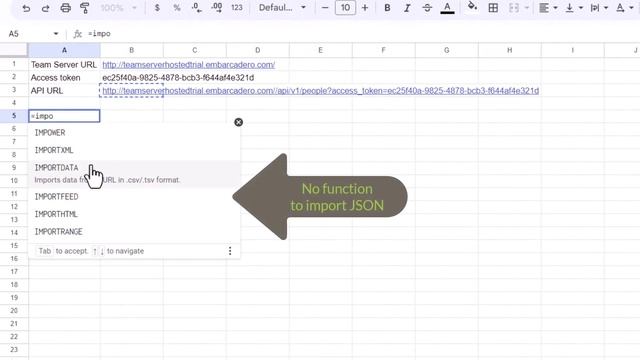 Team Server REST API – Import Into Google Sheets смотреть онлайн