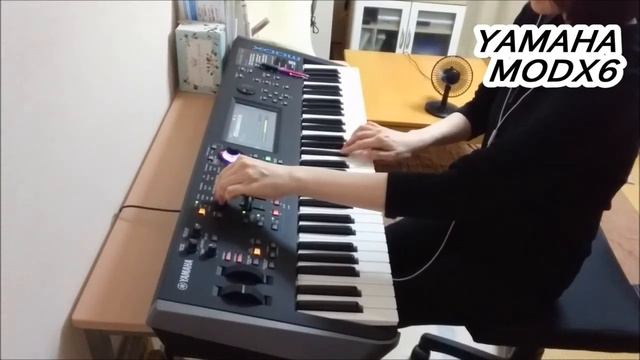 YAMAHA MODX6 CUTOFF and VOLUME techno смотреть онлайн
