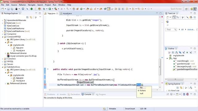 Como descargar archivos con Java a una base de datos MySQL смотреть онлайн