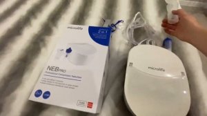 Распаковка — Ингалятор Microlife Neb Pro